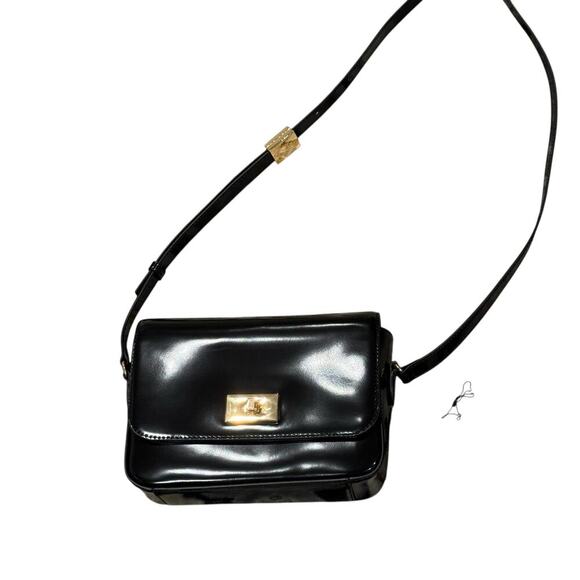 J. Crew Women's Edie Crossbody Bag In Italian Leather Black One Size NWT - Picture 6 of 13